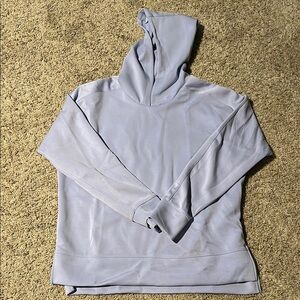 Men's Light Blue Hoodie Sweater